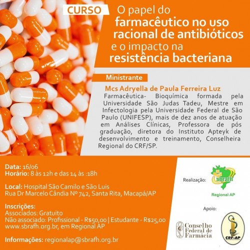 Curso: Uso Racional de antibióticos e o impacto na resistência bacteriana