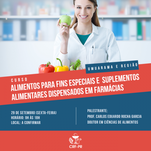 Alimentos para Fins Especiais e Suplementos Dispensados em Farmácias