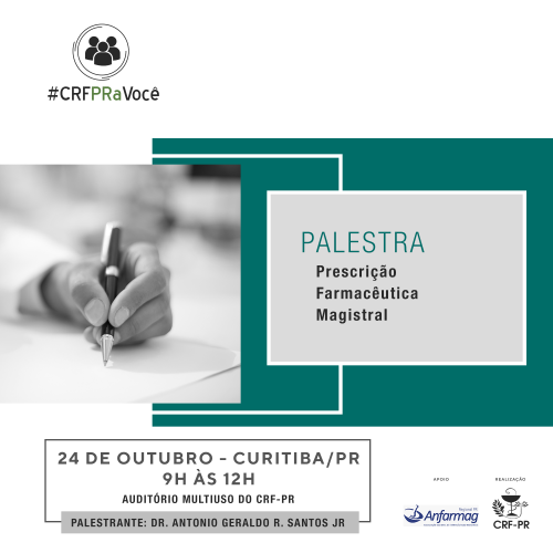 Palestra: Prescrição Farmacêutica Magistral