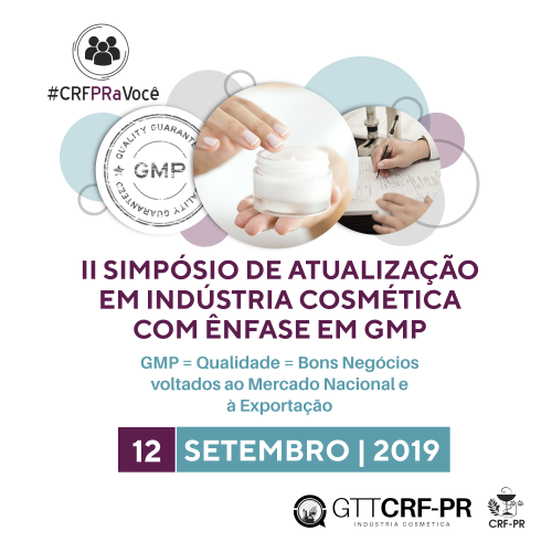 II Simpósio de Atualização em Indústria Cosmética com Ênfase em GMP