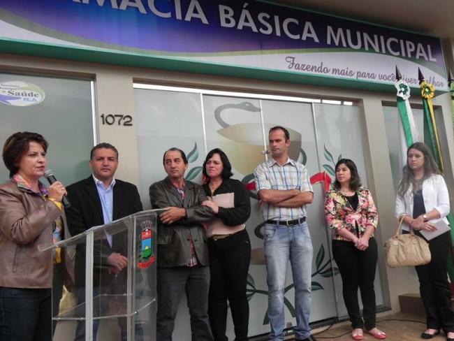 Nova Farmácia Básica Municipal é inaugurada em Nova Aurora