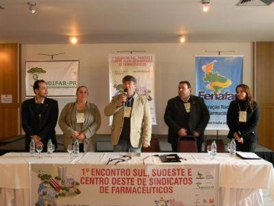 Curitiba sedia 1º Encontro de Sindicatos de Farmacêuticos do Sul, Sudeste e Centro-Oeste 