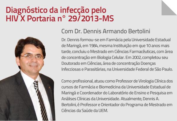 Palestra Diagnóstico HIV X Nova Portaria do Ministério da Saúde