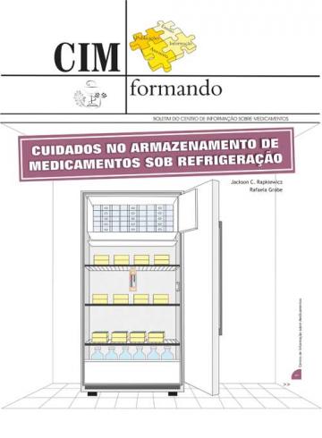 CIM/CRF-PR divulga Boletim sobre armazenamento de medicamentos sob refrigeração