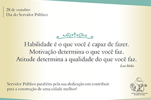 Funcionário Público, parabéns pelo seu dia!