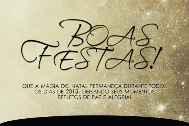 Boas Festas!