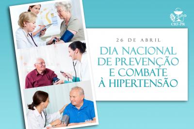 26/04 - Dia Nacional de Prevenção e Combate à Hipertensão