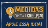 10 Medidas Contra a Corrupção