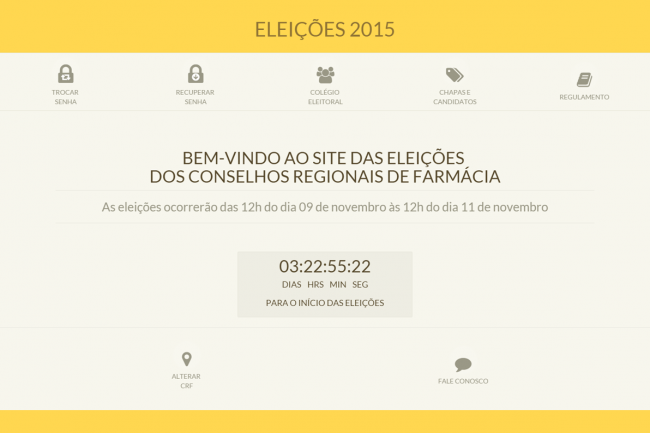 Esclarecimento - Eleições 2015