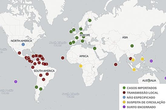 OMS recomenda abstinência ou sexo seguro a quem foi a regiões com zika