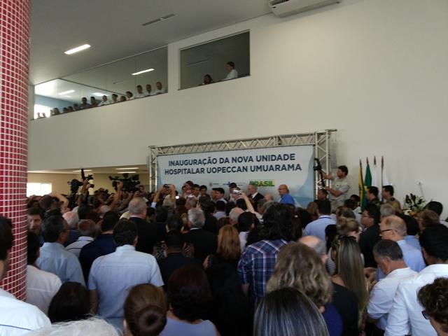 CRF-PR participa da inauguração do Hospital do Câncer em Umuarama