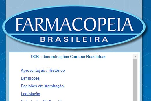 Lista de Denominações Comuns Brasileiras da Farmacopeia tem novas nomenclaturas