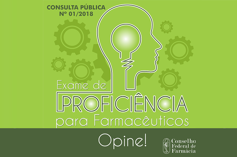 OPINE: Sistema CFF/CRFs realiza consulta pública sobre exame de proficiência