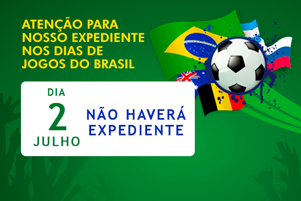 Aviso - Copa do Mundo