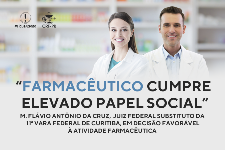 “Farmacêutico cumpre elevado papel social”