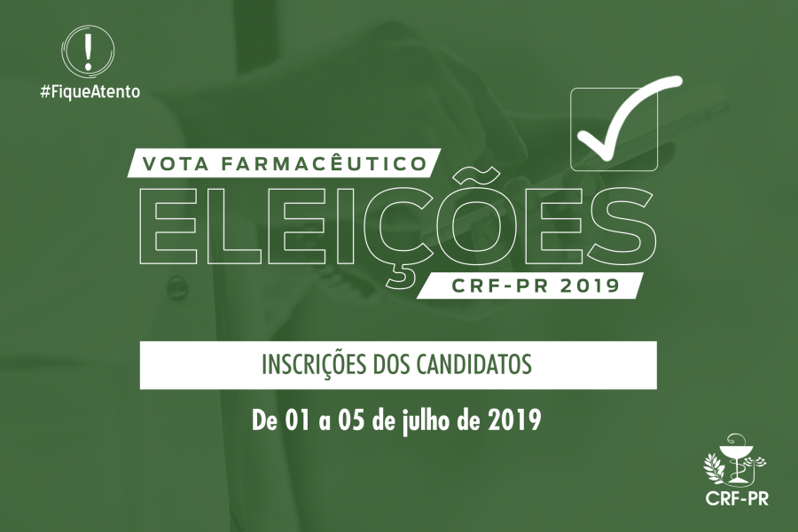 Inscrição de candidatos começa nesta segunda-feira, 1º de julho