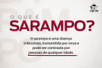 Alerta sobre o sarampo