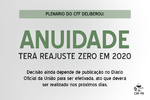 Anuidade terá reajuste zero em 2020