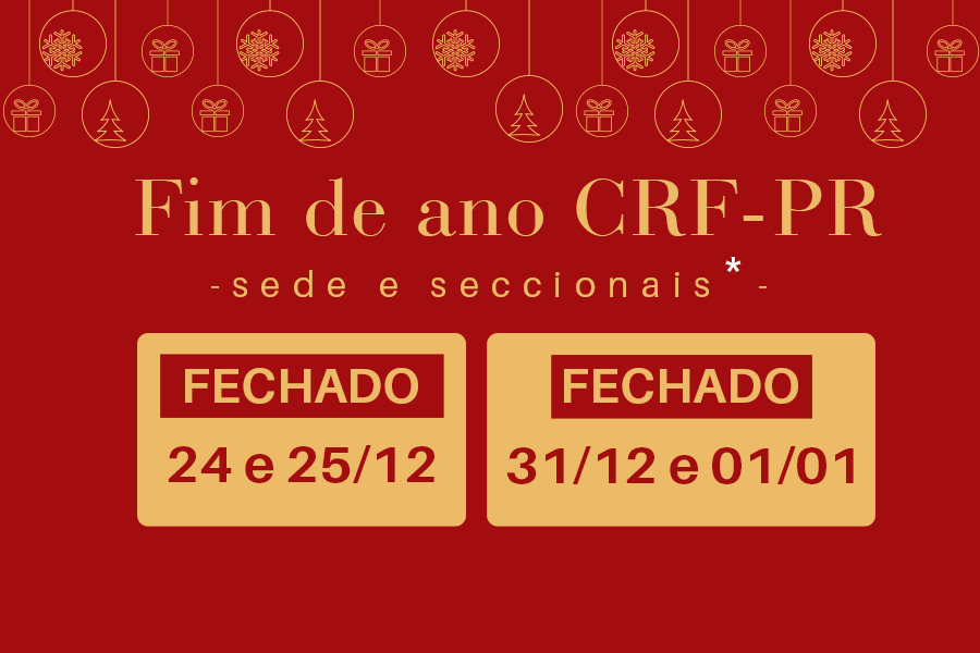 Aviso - Final de Ano CRF-PR