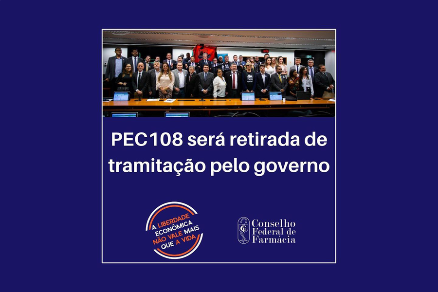 CFF: PEC 108/2019 será retirada de tramitação pelo governo