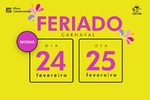 Atenção para o expediente do  CRF-PR neste feriado de Carnaval