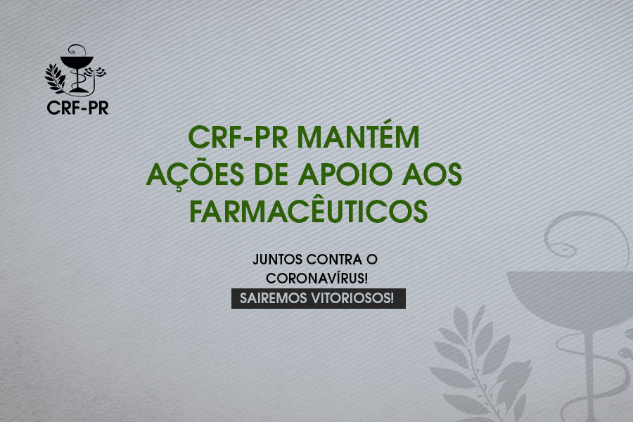 CRF-PR mantém ações de apoio aos farmacêuticos