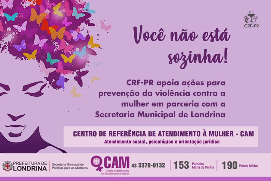 CRF-PR apoia ações para prevenção da violência contra a mulher em parceria com a Secretaria Municipal de Londrina