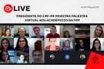 Presidente do CRF-PR ministra palestra virtual aos acadêmicos da FPP