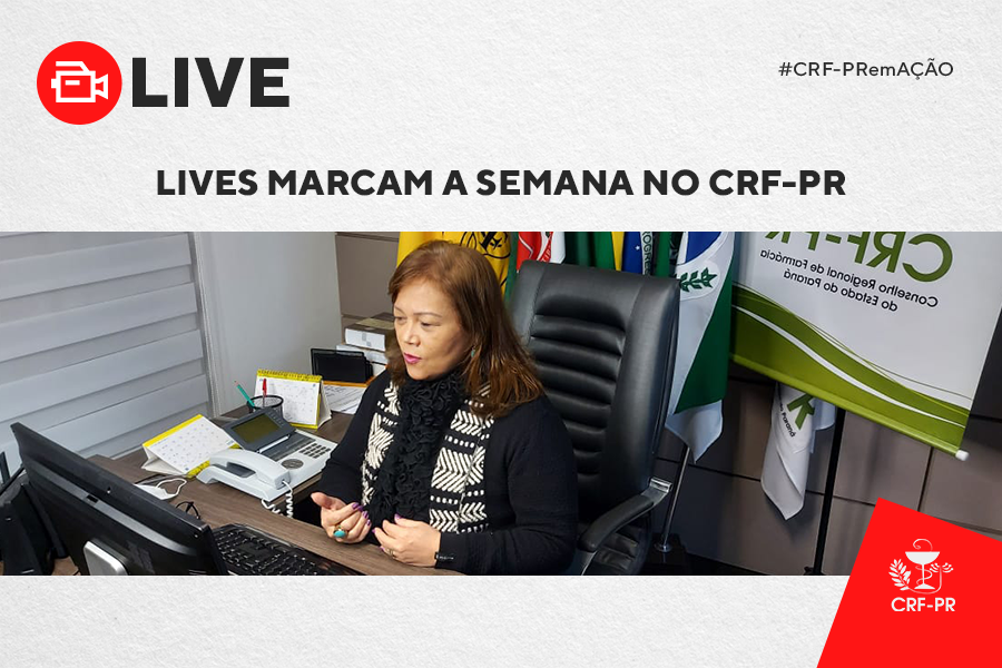 Lives marcam a semana no CRF-PR