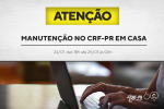 Aviso CRF-PR em Casa