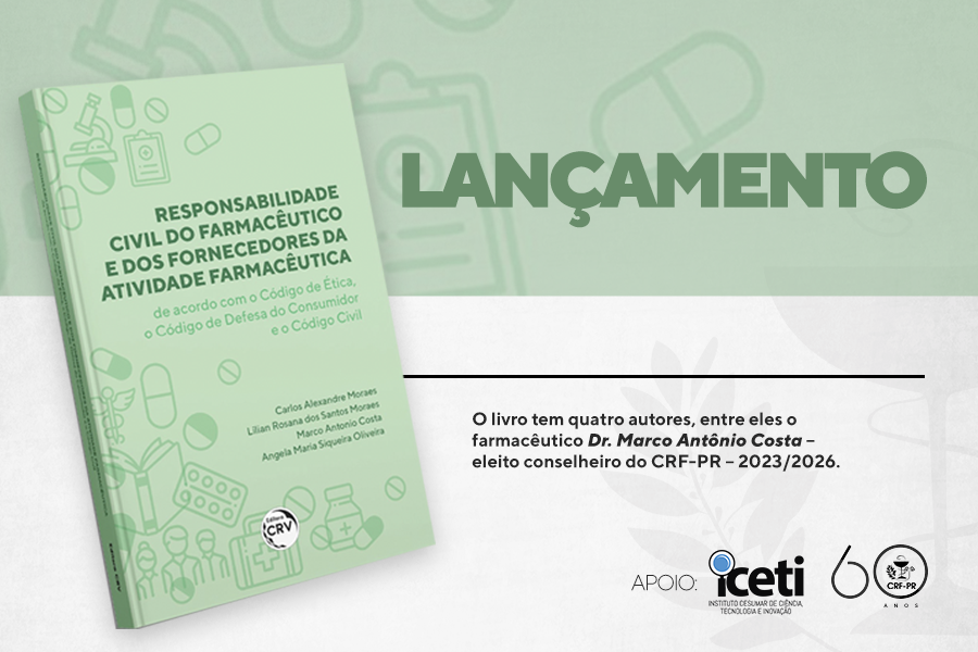 LIVRO: Responsabilidade civil do farmacêutico e dos fornecedores da atividade farmacêutica