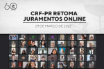 CRF-PR retoma juramentos online