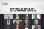 Diretoria se reúne com GTT de Análises Clínicas