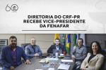 Diretoria do CRF-PR recebe vice-presidente da Fenafar