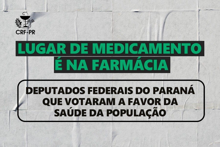 Deputados federais do Paraná que votaram a favor da saúde da POPULAÇÃO