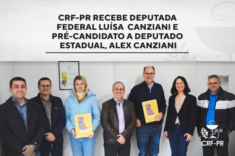 CRF-PR recebe deputada federal Luísa Canziani e pré-candidato a deputado estadual, Alex Canziani