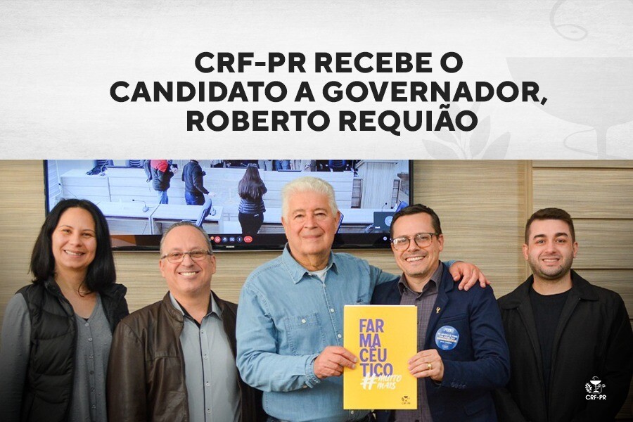 CRF-PR recebe o candidato a governador, Roberto Requião