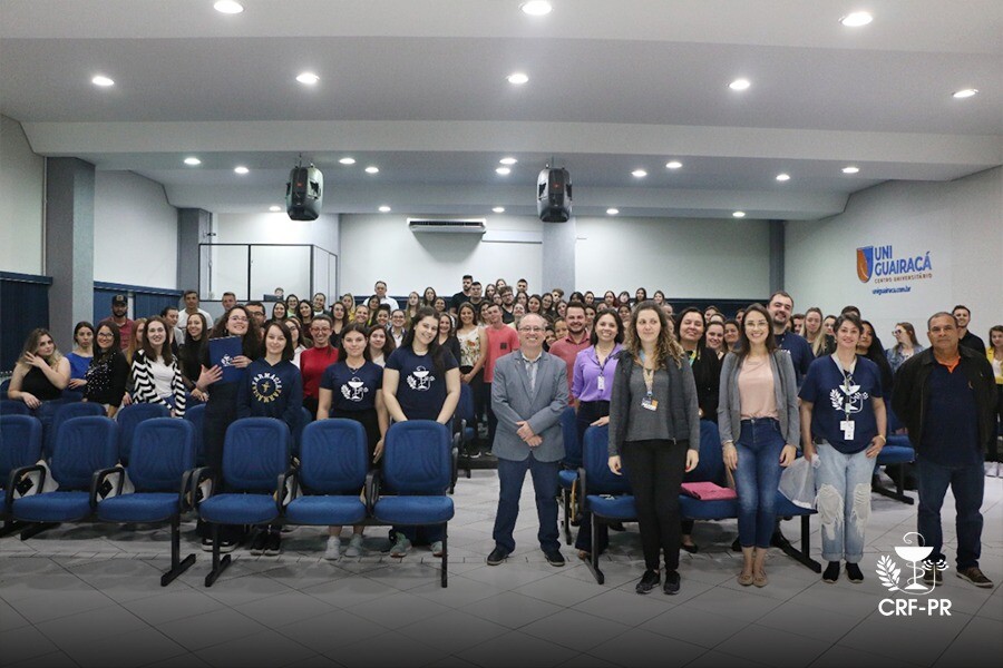 Presidente do CRF-PR abre oficialmente a 2ª Jornada Farmacêutica da UniGuairacá