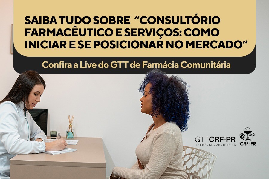 Segunda Live aborda sobre Consultório Farmacêutico e Serviços: Como iniciar e se posicionar no mercado