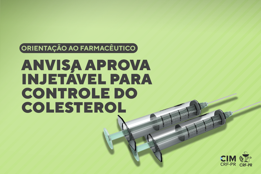 Anvisa aprova injetável para controle do colesterol