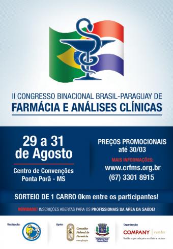 2º Congresso Binacional de Farmácia e Análises Clínicas 