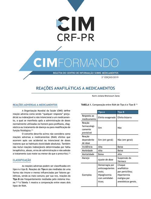 Informativo CIM/CRF-PR