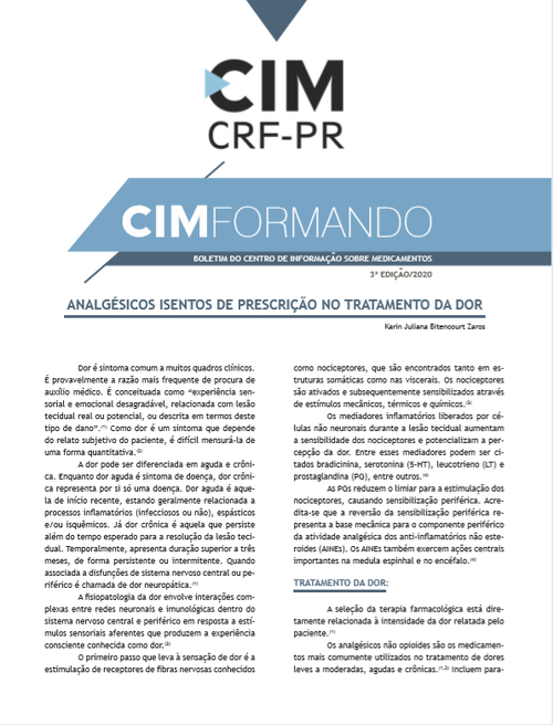 Informativo CIM/CRF-PR